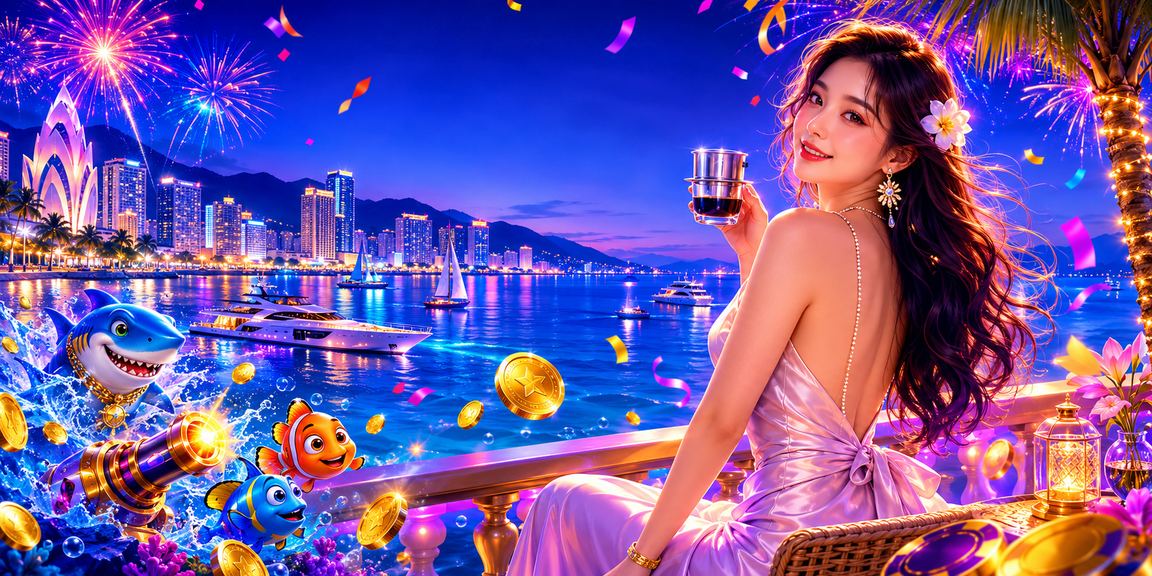Người dùng thư giãn bên bờ biển Nha Trang và trải nghiệm cá cược lành mạnh
